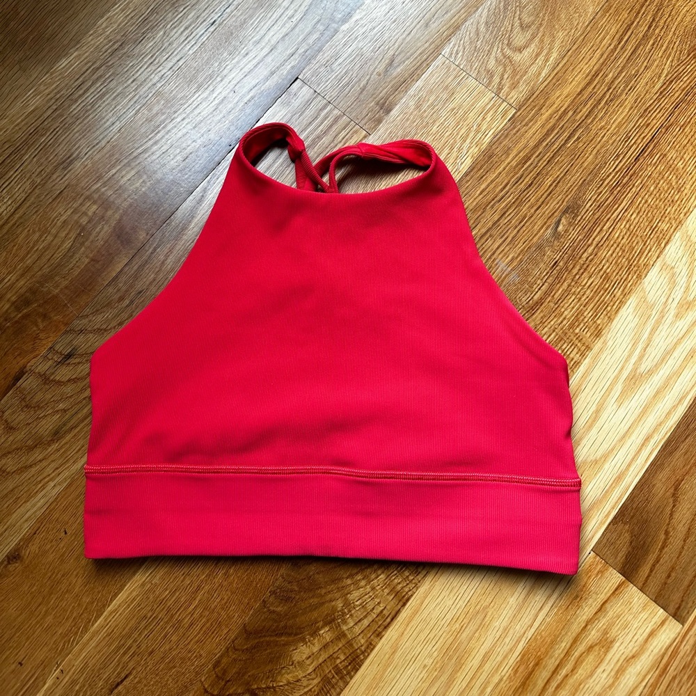lululemon athletica Red Sports Bra